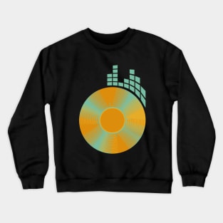 Dj equalizer icon retro classic Crewneck Sweatshirt